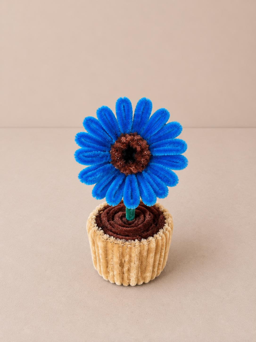 Blue Daisy – Mini Flower Pot