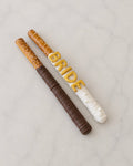 Bride Pretzel Rods – Gold